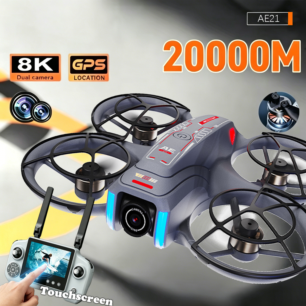 Drone Gimbal 3 Axis - Upgrade AE21 Aerial Drone 8K HD