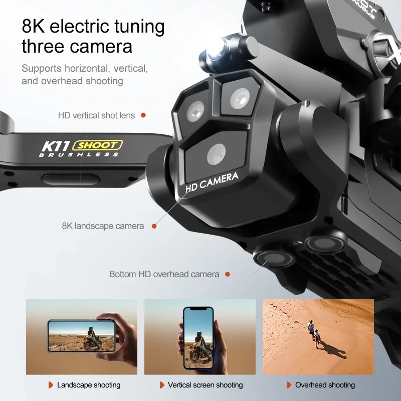 K11MAX Drone with Water Bombs  – Drone Gimbal Mount recenzja i cena