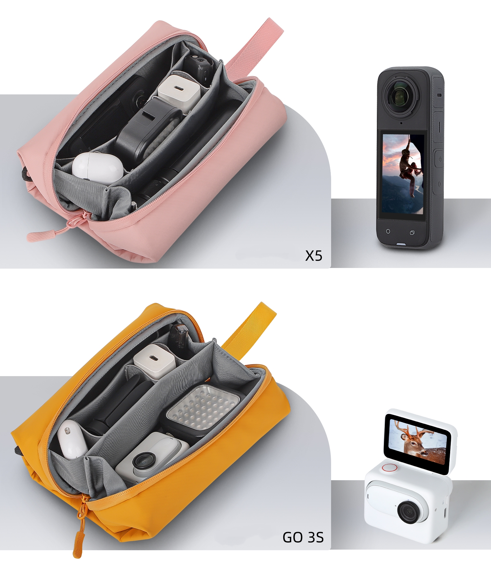Simple And Orderly Storage For – Drone Gimbal For Insta360 recenzja i cena