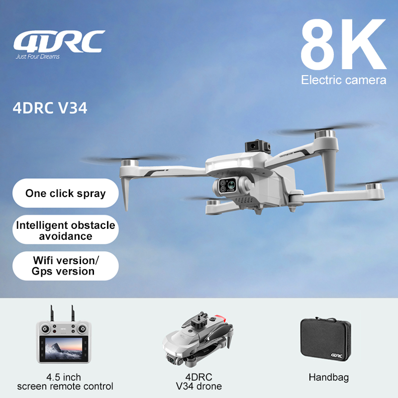 2025 New V34 Drone 8K Camera P – Drone Gimbal Brushless recenzja i cena