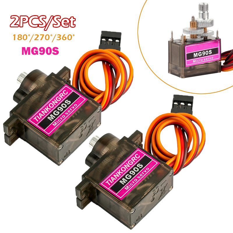 2PCS MG90S Full Metal Gear Mic – Drone Gimbal Controller recenzja i cena