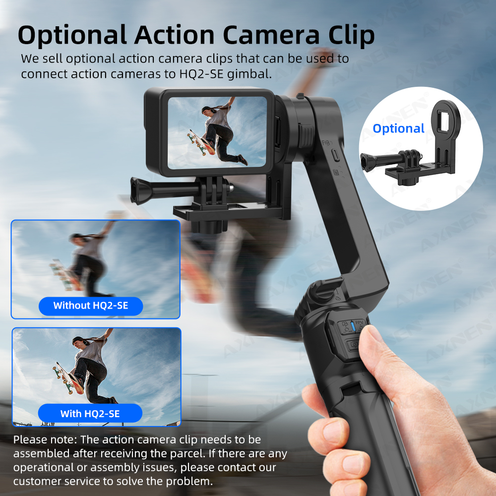 AXNEN HQ2-SE Mobile Phone Stab – Drone Gimbal For Gopro recenzja i cena