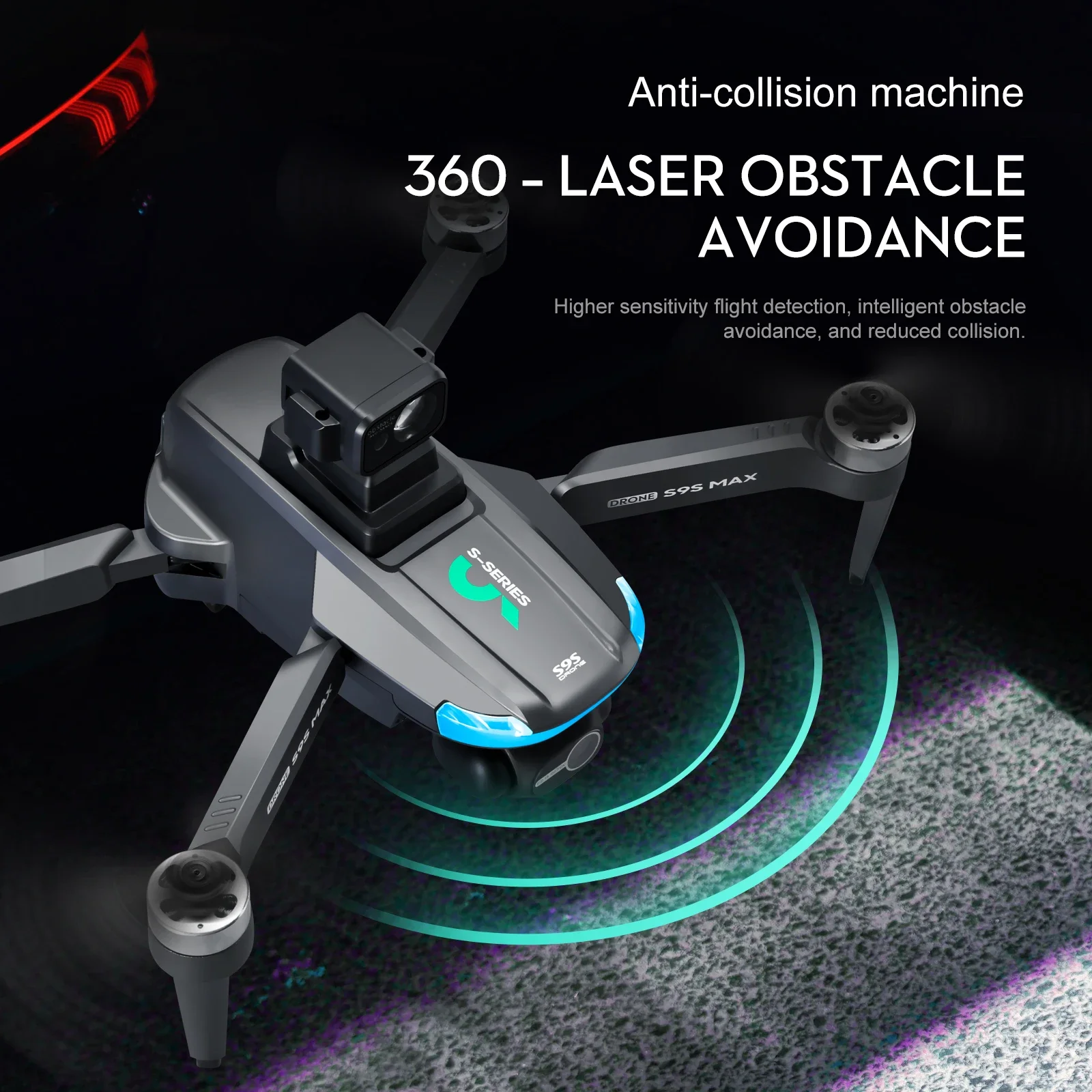 NEW S9S MAX MINI Drone 4K 2-Ax – Drone Gimbal 2 Axis recenzja i cena