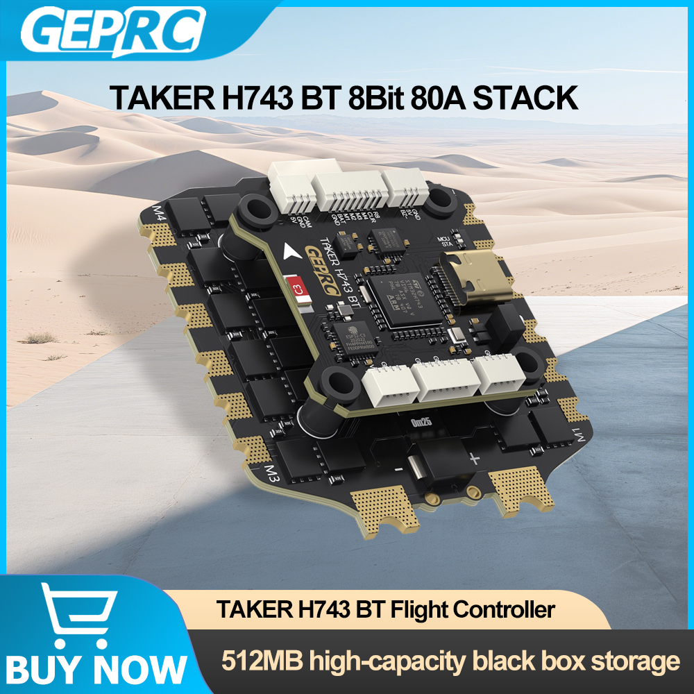GEPRC TAKER H743 BT 8Bit 80A S – Drone Gimbal Controller recenzja i cena