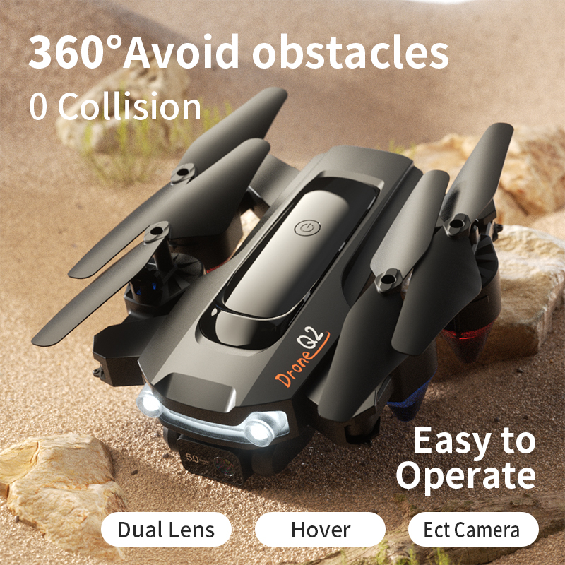 Q2 Drone Professional 8K HD Do – Drone Gimbal 2 Axis recenzja i cena