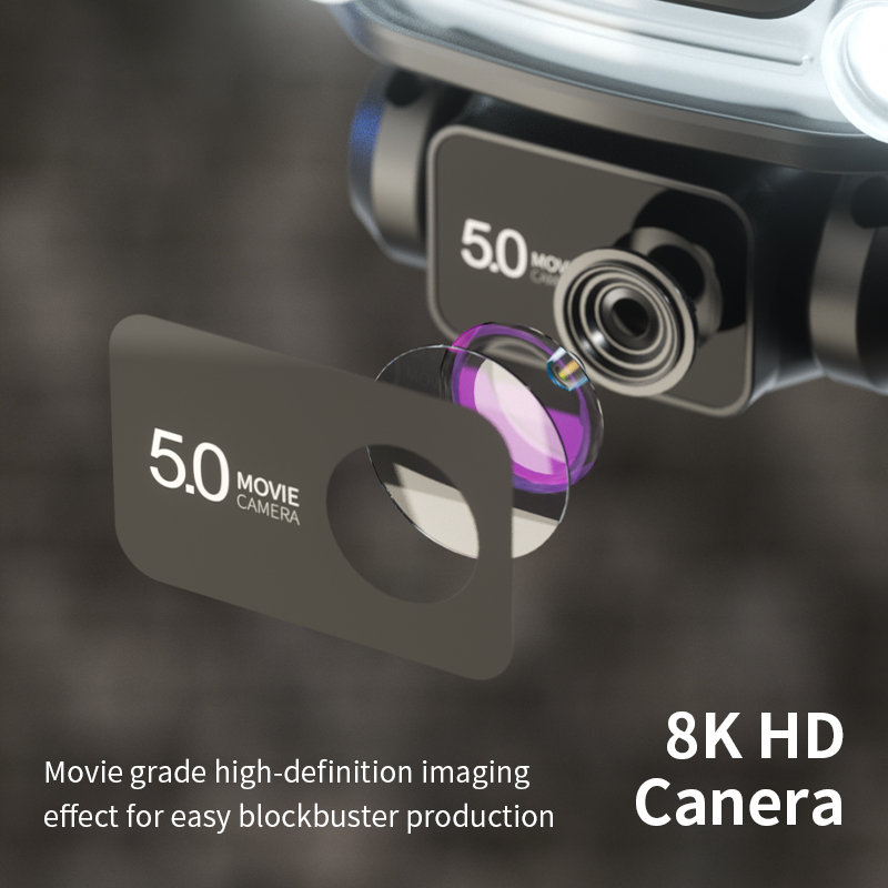 Q2 Drone Professional 8K HD Do – Drone Gimbal 2 Axis recenzja i cena