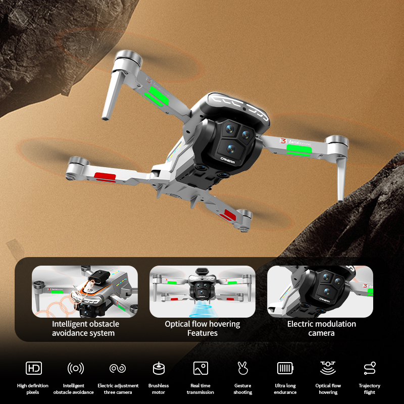 M3 Professional Drone 4K HD Ae – Drone Gimbal 2 Axis recenzja i cena
