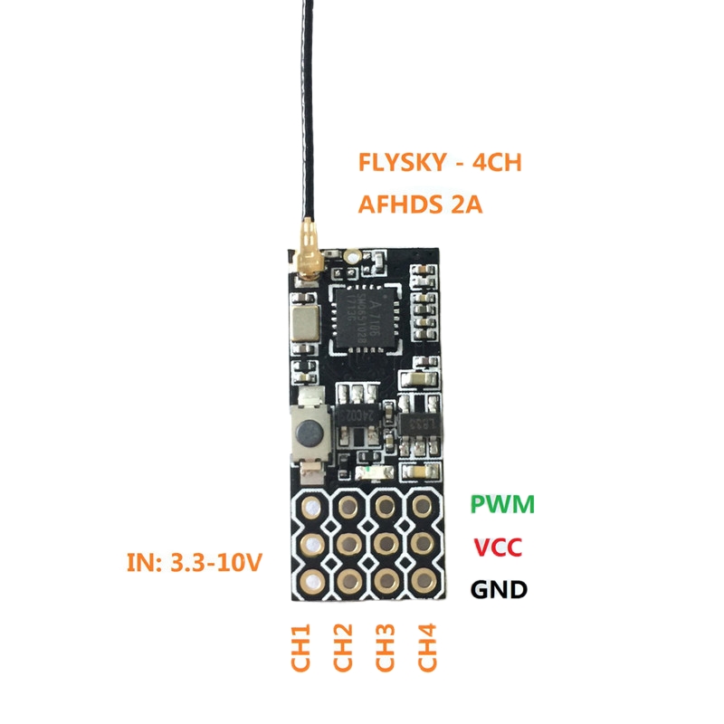 Flysky FS2A Mini Receiver 4CH  – Drone Gimbal Controller recenzja i cena