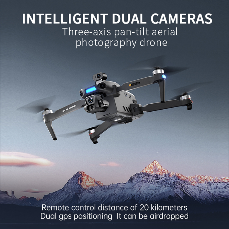 2026 New 8K Dual Camera Drone  – Drone Gimbal 3 Axis recenzja i cena