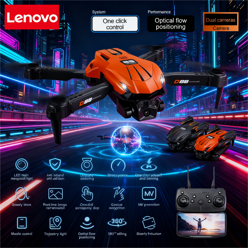 Lenovo D88 Drone 8K Aerial HD  – Drone Gimbal Mount recenzja i cena