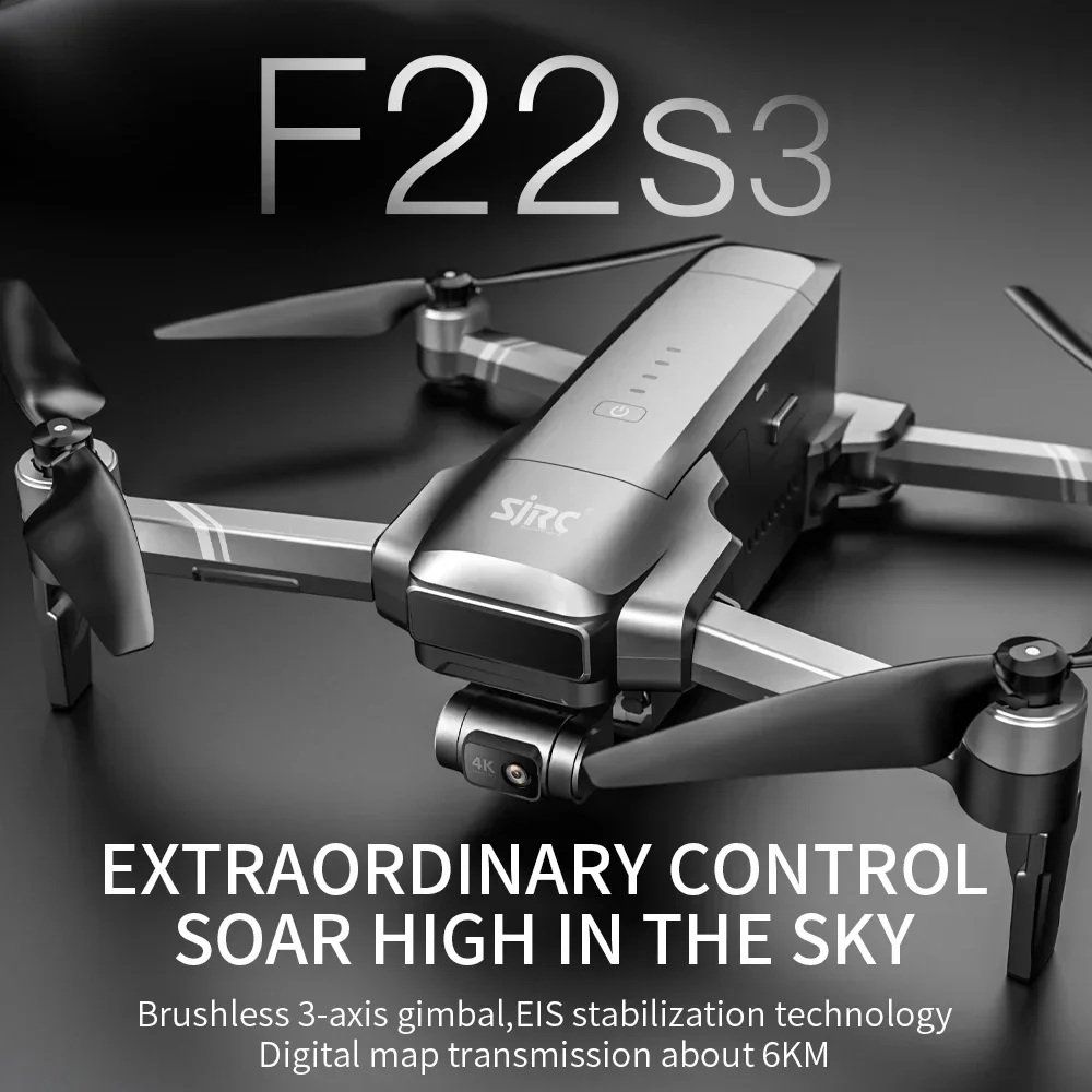 SJRC F22 S3 pro Foldable RC Qu – Drone Gimbal 3 Axis recenzja i cena