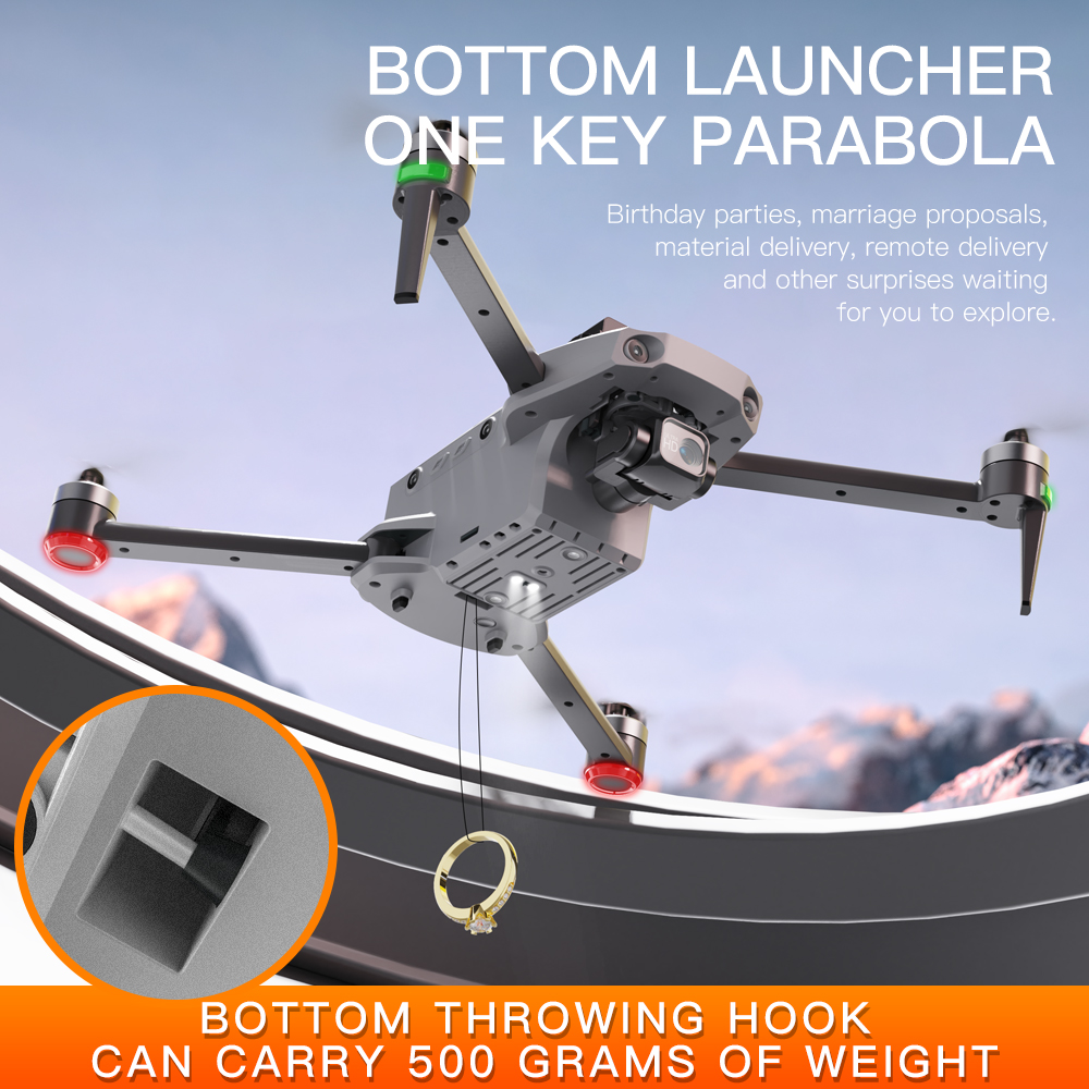 K11 Tubro Dual Camera GPS Dron – Drone Gimbal Mount recenzja i cena