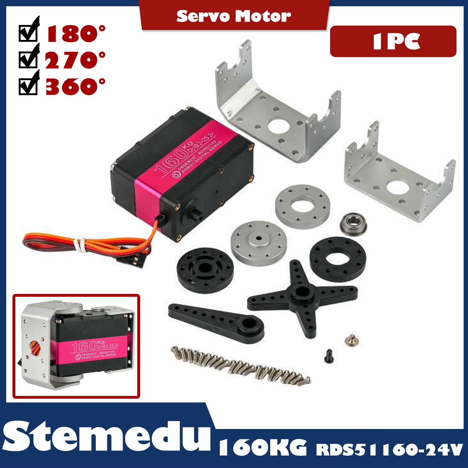 Large Servo 160Kg 24V RC Digit – Drone Gimbal Controller recenzja i cena