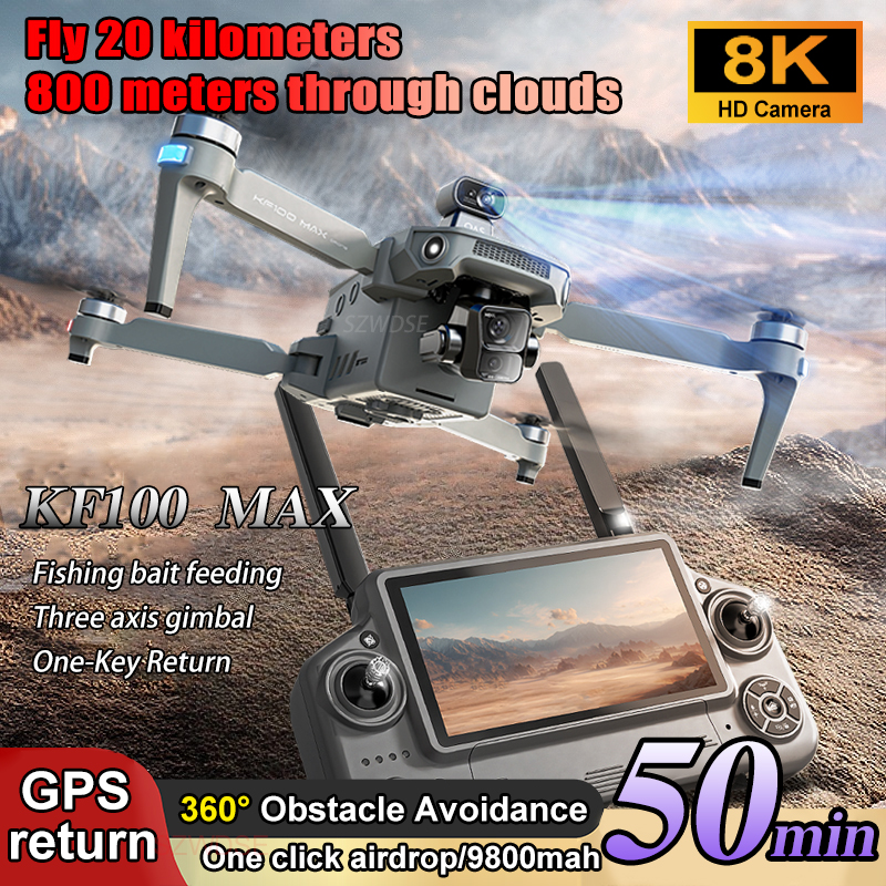 SJRC KF100 MAX 8K UHD Photo HD – Drone Gimbal Case recenzja i cena