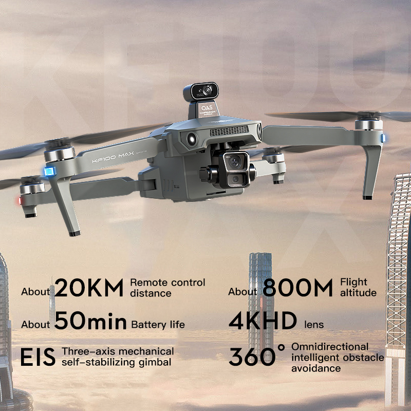 SJRC KF100 MAX 8K UHD Photo HD – Drone Gimbal Case recenzja i cena