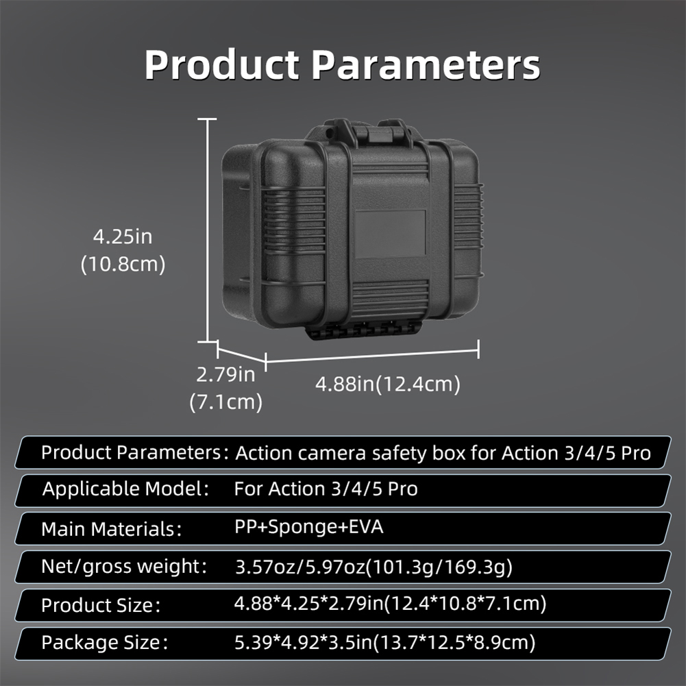 Hard Case Waterproof Box for D – Drone Gimbal Case recenzja i cena