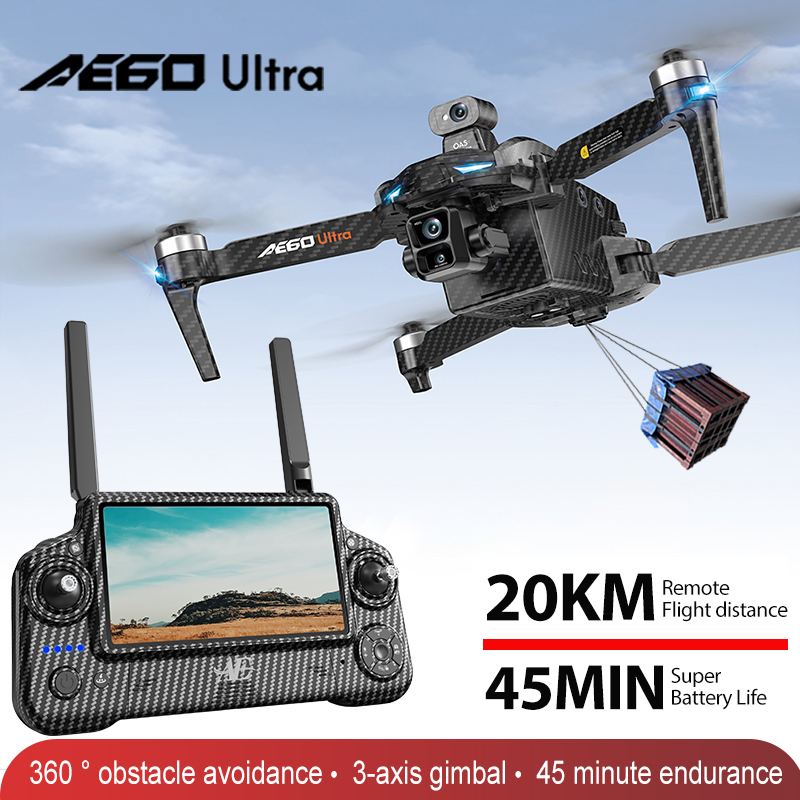 AE60 GPS Drone Professional 8K – Drone Gimbal 3 Axis recenzja i cena