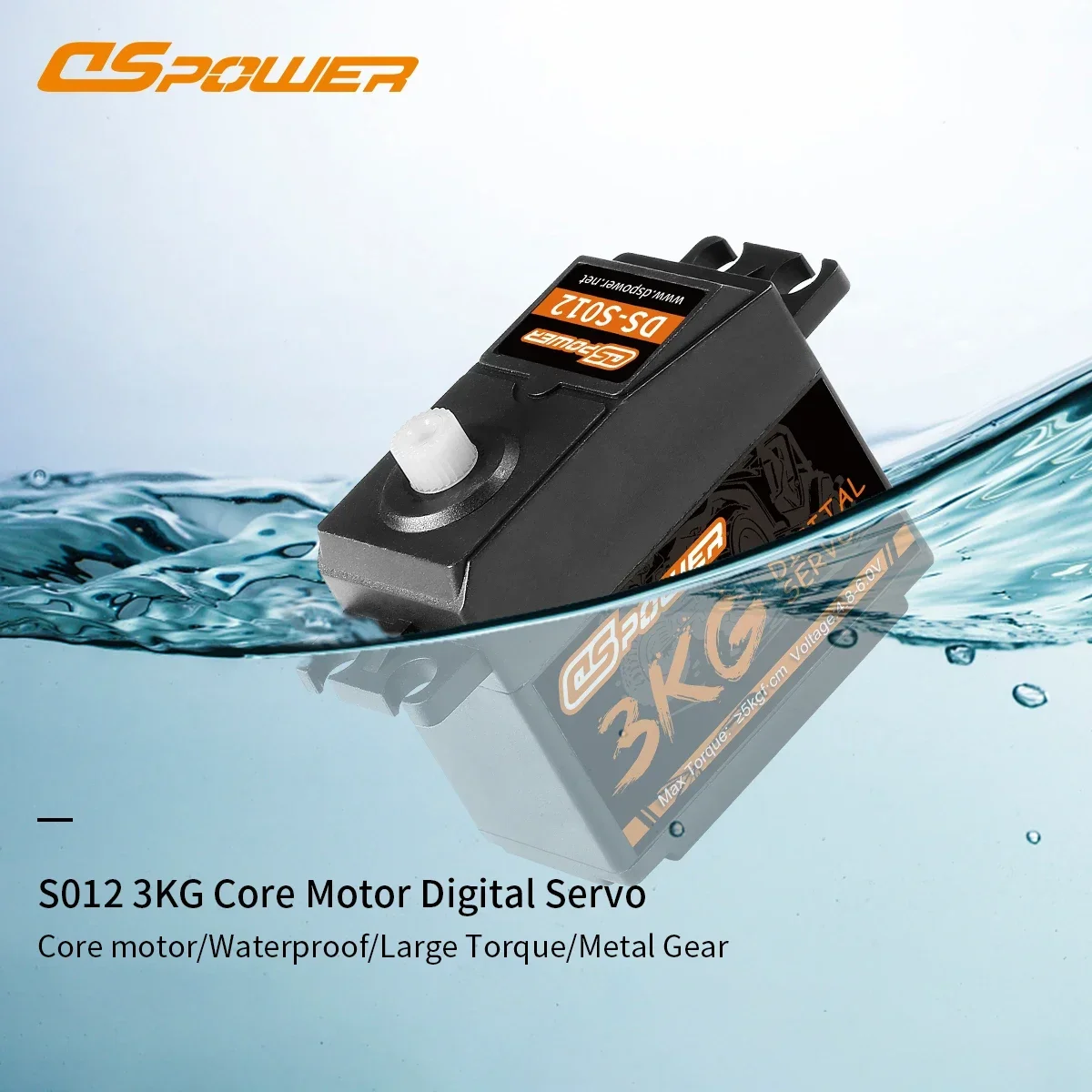 DSpower 3KG Plastic Gear Water – Drone Gimbal Controller recenzja i cena