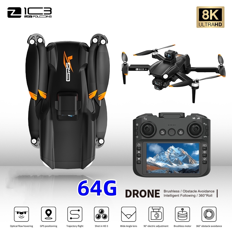 GPS Drone ESC 8K Profesional B – Drone Gimbal 2 Axis recenzja i cena
