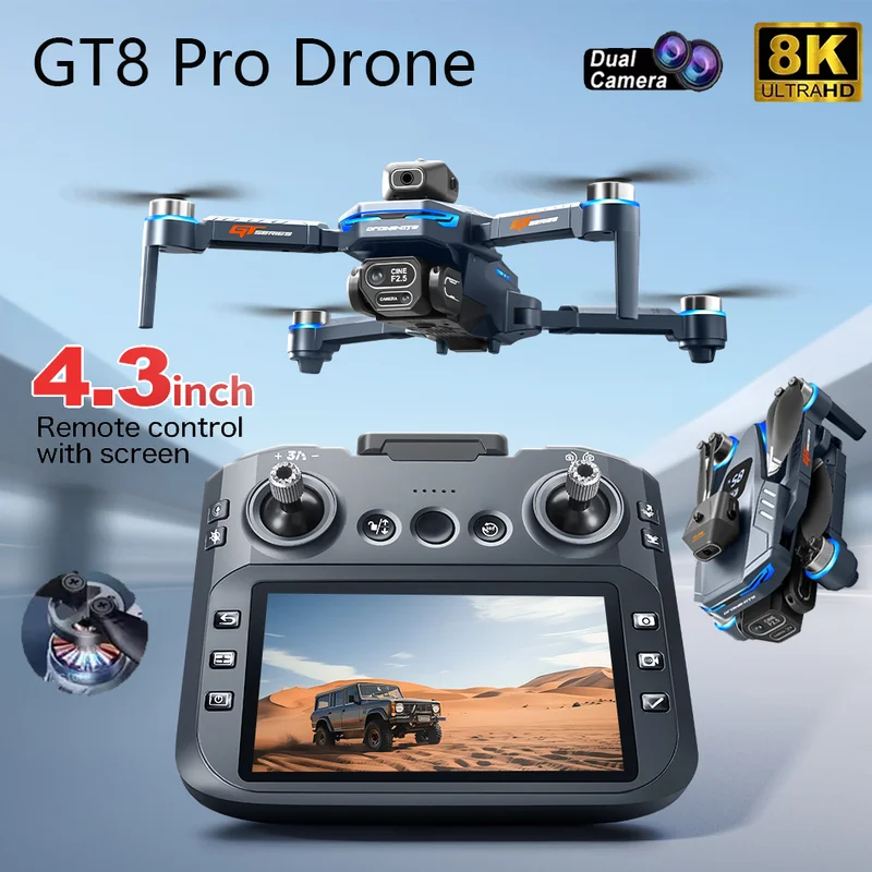 2026 New GT8 Drone GPS 8K Prof – Drone Gimbal 3 Axis recenzja i cena