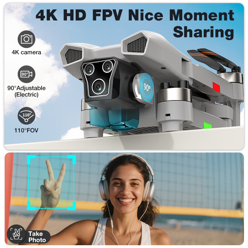 2026 Hot L017 Pro Drone Brushl – Drone Gimbal 3 Axis recenzja i cena