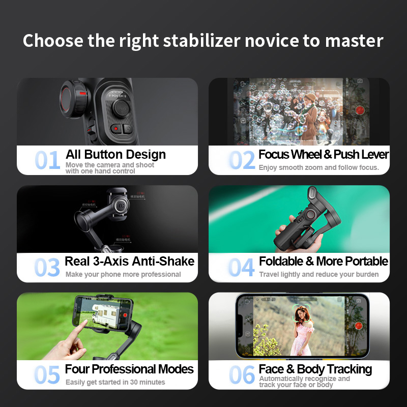 AOCHUAN 3-Axis Handheld Gimbal – Drone Gimbal For Gopro recenzja i cena